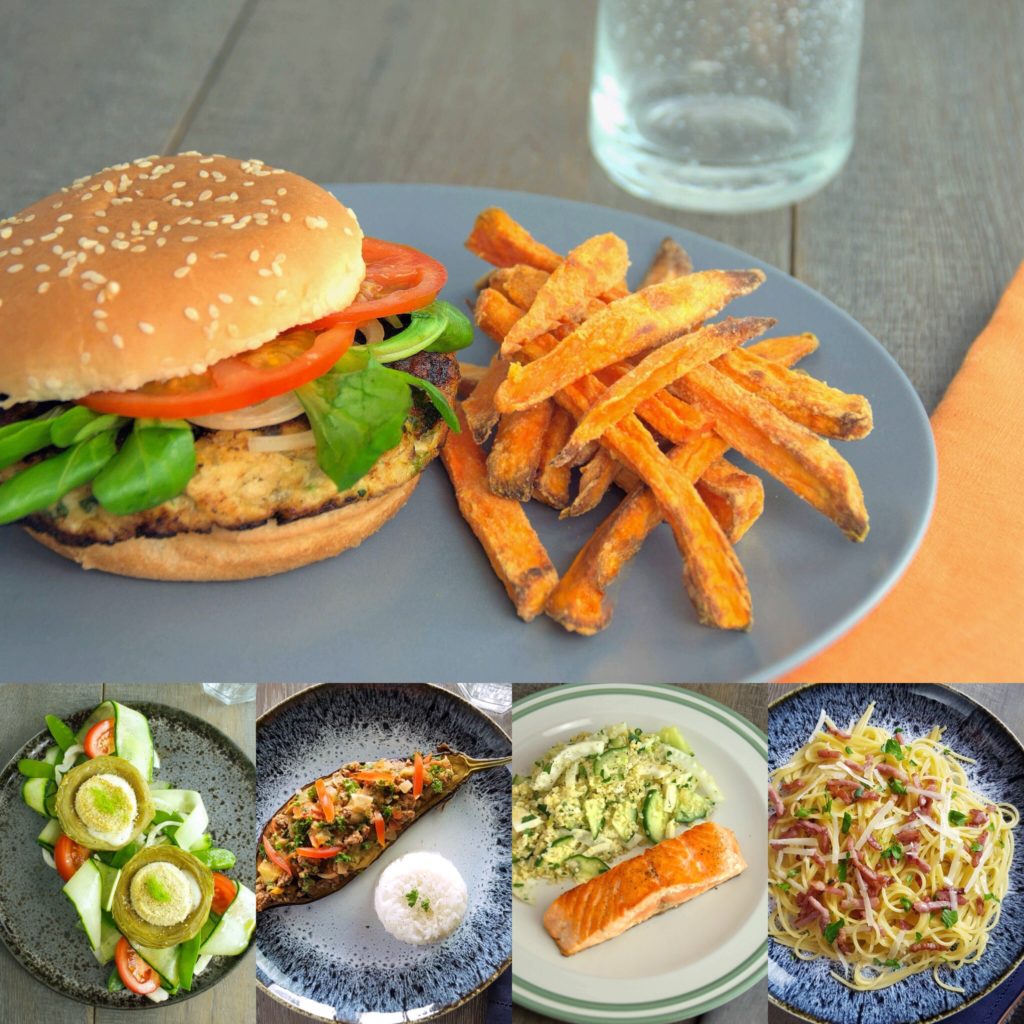 Bon App's weekly balanced meal plan for 7th May 2018